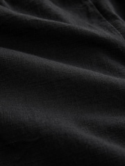 Black 100% Cotton Bermuda Shorts - Image 6 of 7