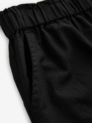 Black 100% Cotton Bermuda Shorts - Image 7 of 7