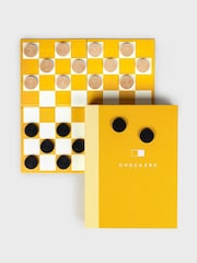 Suck UK Yellow Checkers In A Book Board Game - Image 6 of 7
