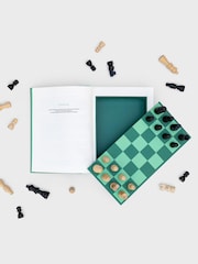 Suck UK Green Chess In A Book Board Game - Image 4 of 7