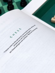 Suck UK Green Chess In A Book Board Game - Image 6 of 7