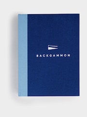 Suck UK Blue Backgammon In A Book Board Game - Image 7 of 7