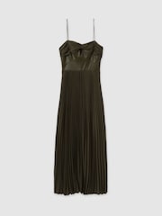 Amur Twist Pleated Maxi Dress - Image 2 of 5