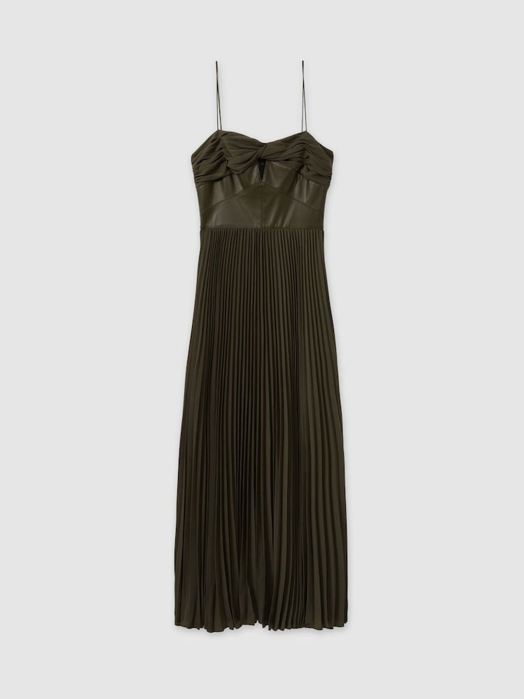 Amur Twist Pleated Maxi Dress - Image 2 of 5