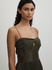 Amur Twist Pleated Maxi Dress - Image 3 of 5