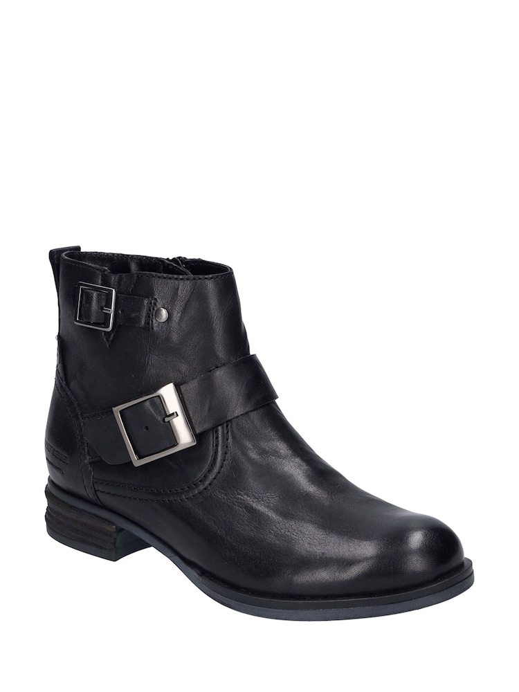 Josef Seibel Sanja 16 Black Ankle Boots - Image 2 of 4