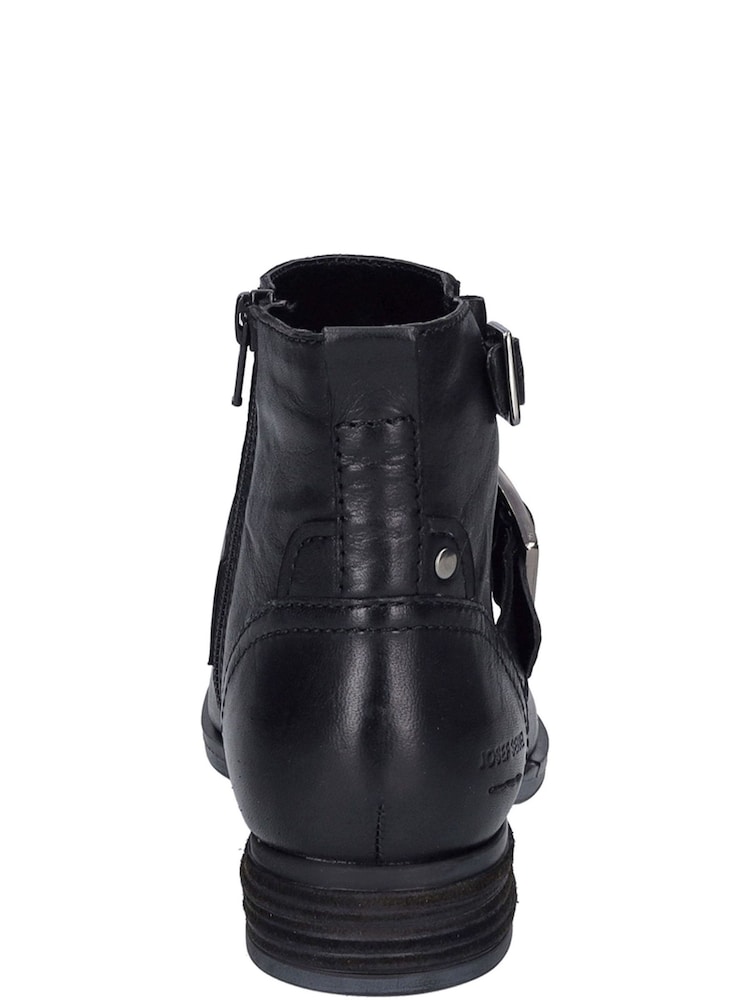 Josef Seibel Sanja 16 Black Ankle Boots - Image 4 of 4