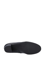 Hush Puppies Anna Wide Patent Black Shoes - Image 3 of 4