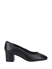 Hush Puppies Anna Wide Patent Black Shoes - Image 4 of 4
