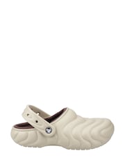 Crocs Grey Classic Lined Overpuff Clogs - Image 1 of 4