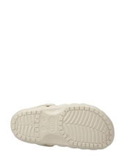 Crocs Grey Classic Lined Overpuff Clogs - Image 4 of 4