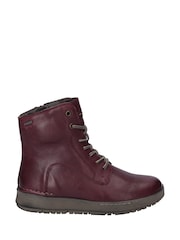 Josef Seibel Burgundy Red Anna 51 Ankle Boots - Image 1 of 4