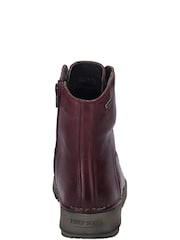 Josef Seibel Burgundy Red Anna 51 Ankle Boots - Image 3 of 4