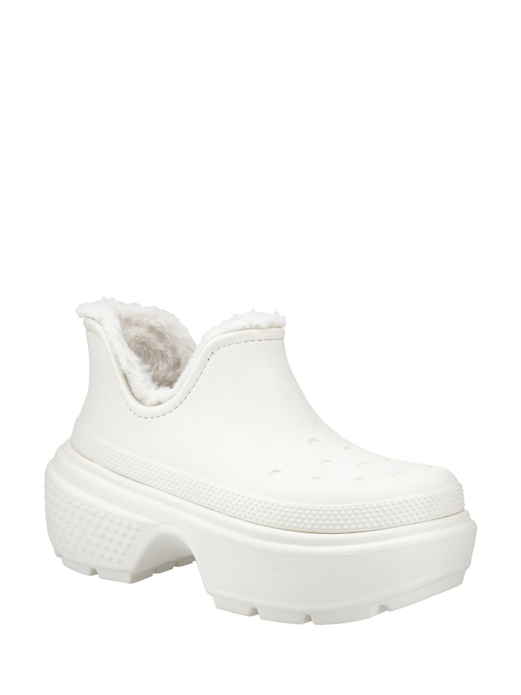 Crocs White Stomp Shorty Boots - Image 2 of 4