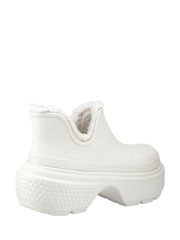 Crocs White Stomp Shorty Boots - Image 3 of 4