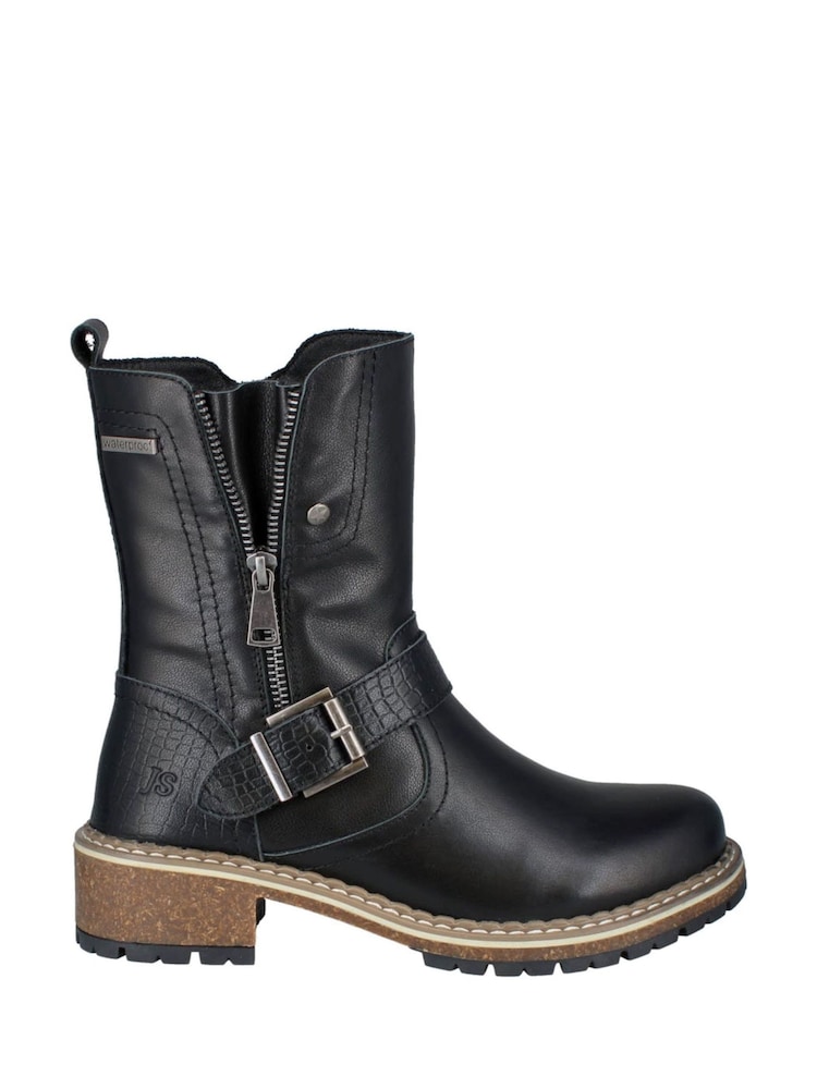 Josef Seibel Waylynn 16 Black Boots - Image 1 of 4