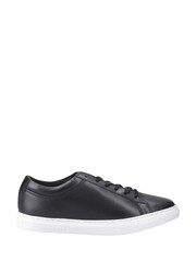 JACK & JONES Black Galaxy Leather Trainers - Image 1 of 4