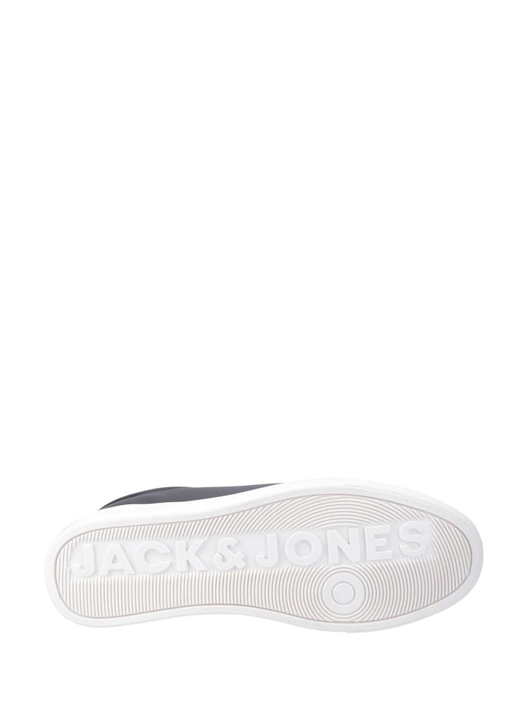JACK & JONES Black Galaxy Leather Trainers - Image 4 of 4