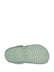 Crocs Green Classic Lined Clogs - Image 2 of 5