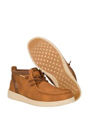 HEYDUDE Natural Wally Mid GripR Classic Boots - Image 3 of 4