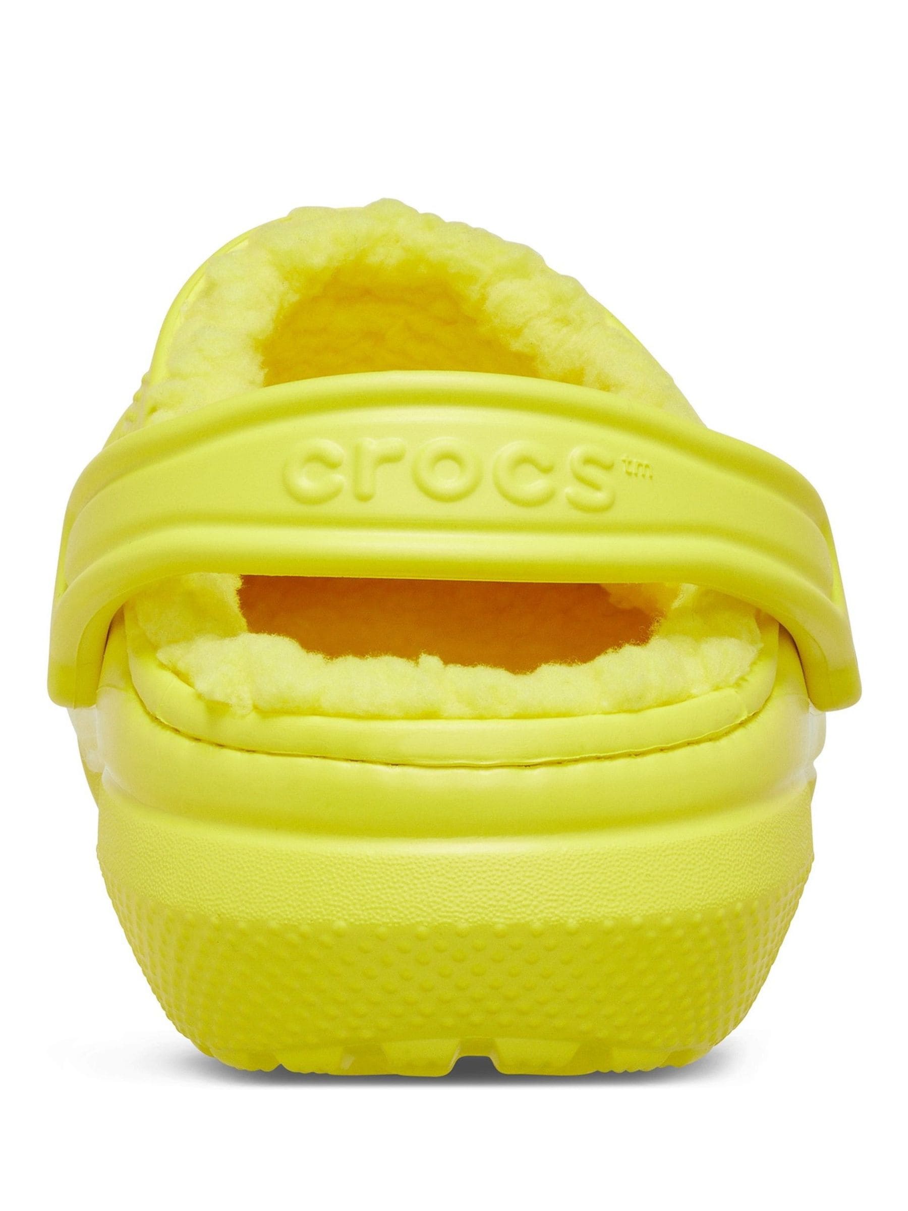 Buy Crocs Yellow Classic Lined Clogs from Next USA