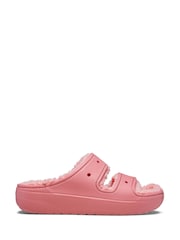 Rosa - Sandalias clásicas con forro de piel sintética Cozzzy de Crocs - Imagen 1 de 5