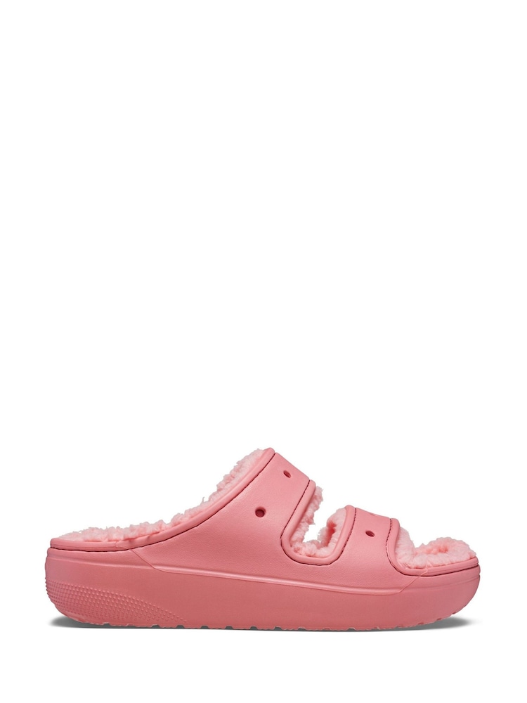 Rosa - Sandalias clásicas con forro de piel sintética Cozzzy de Crocs - Imagen 1 de 5