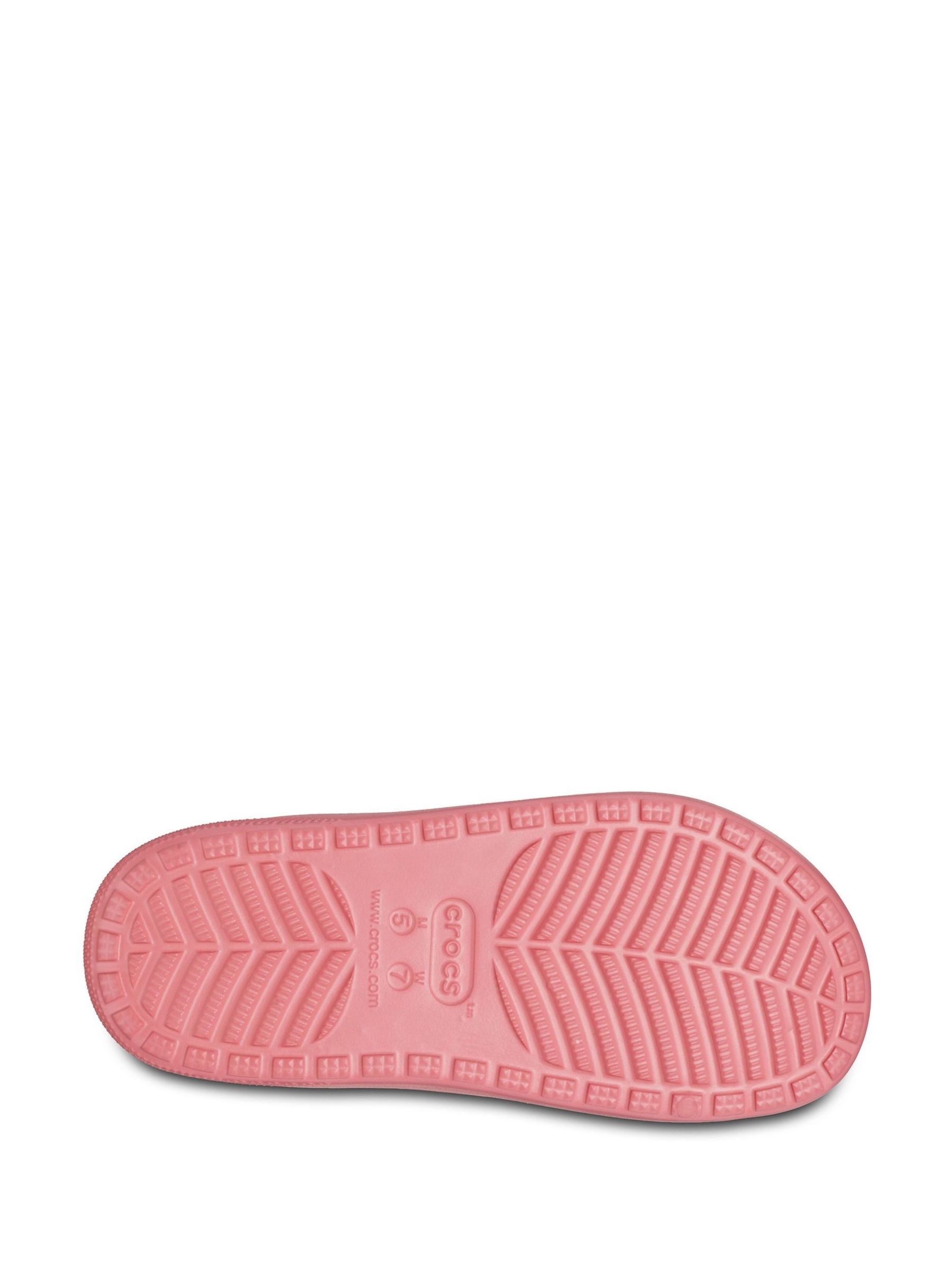 Buy Crocs Pink Classic Faux Fur Lined Cozzzy Sandals from Next USA