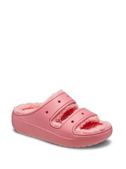Rosa - Sandalias clásicas con forro de piel sintética Cozzzy de Crocs - Imagen 4 de 5