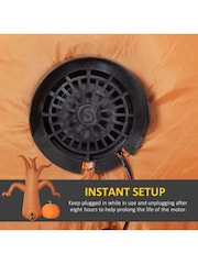 Homcom Orange 7.9FT Halloween Inflatable Ghost Tree with LEDs - Image 6 of 6