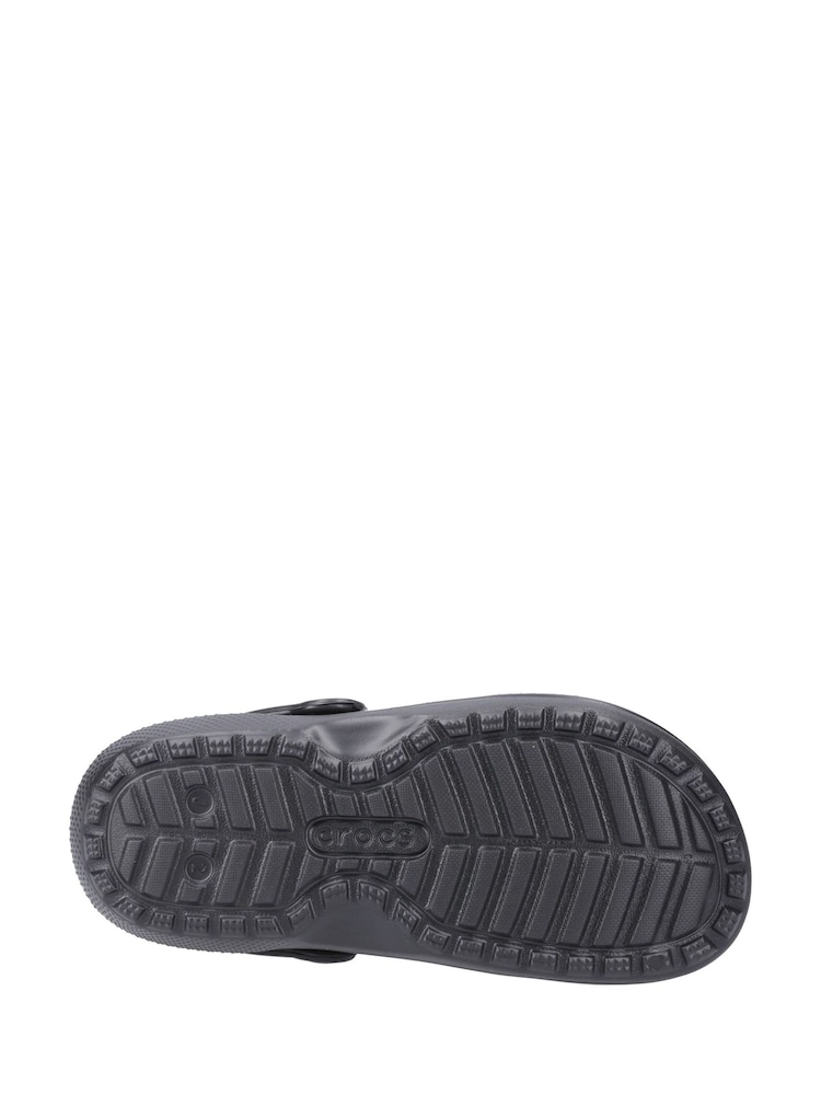 Crocs Black Classic Lined Clogs - Image 4 of 4