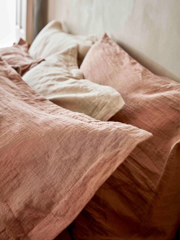 Christy Clay Soft Relaxed Cotton Duvet Set - Image 2 of 6 Christy Clay Soft Relaxed Cotton Duvet Set - Image 2 of 6