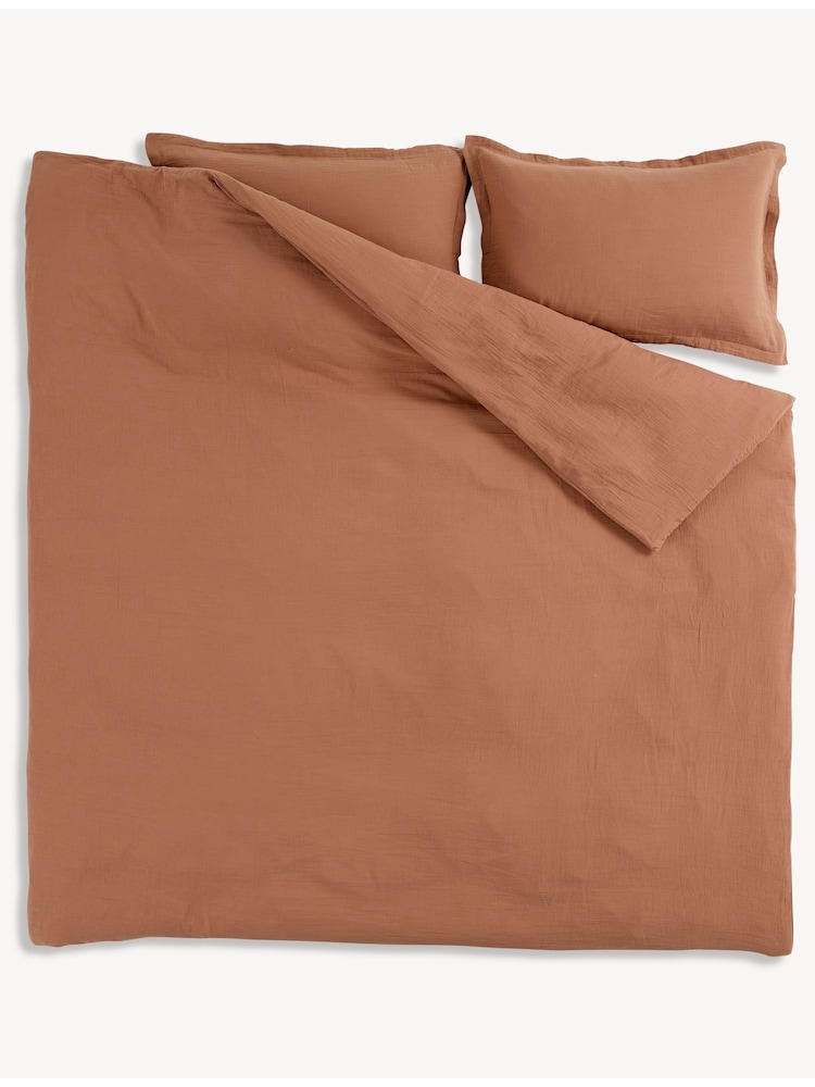 Christy Clay Soft Relaxed Cotton Duvet Set - Image 6 of 6 Christy Clay Soft Relaxed Cotton Duvet Set - Image 6 of 6