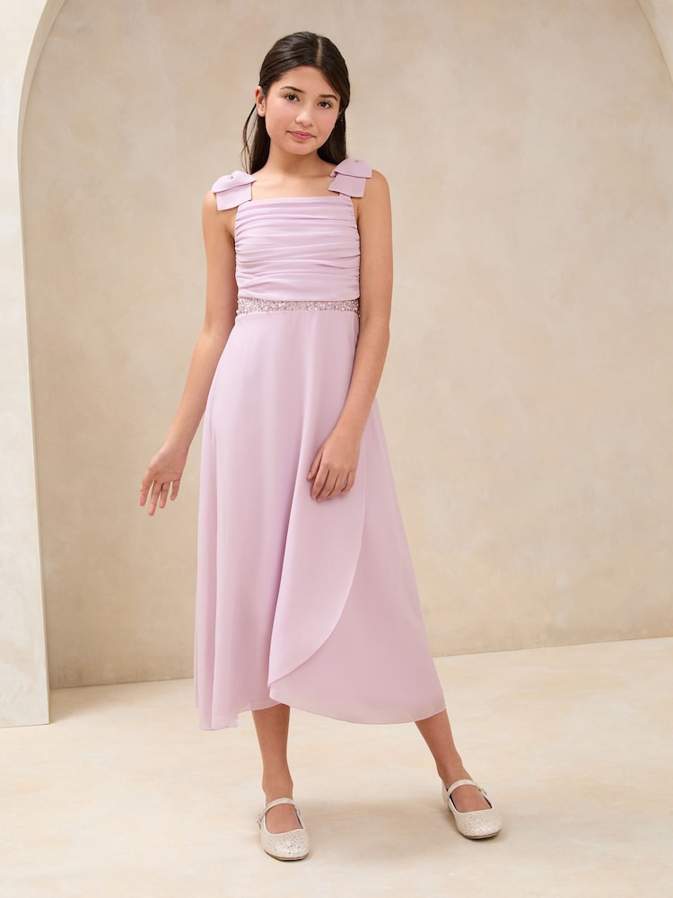 Lipsy – Maxikleid für besondere Anlässe mit Schleifendesign (10–16 J.) - Bild 1 von 4 Lipsy – Maxikleid für besondere Anlässe mit Schleifendesign (10–16 J.) - Bild 1 von 4