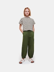 Whistles Green Kids Little Grace Cargo Trousers - Image 1 of 5