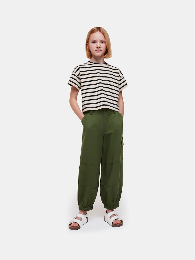 Whistles Green Kids Little Grace Cargo Trousers - Image 1 of 5