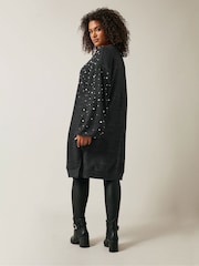 Evans Pearl Trim Dress - Image 4 of 5