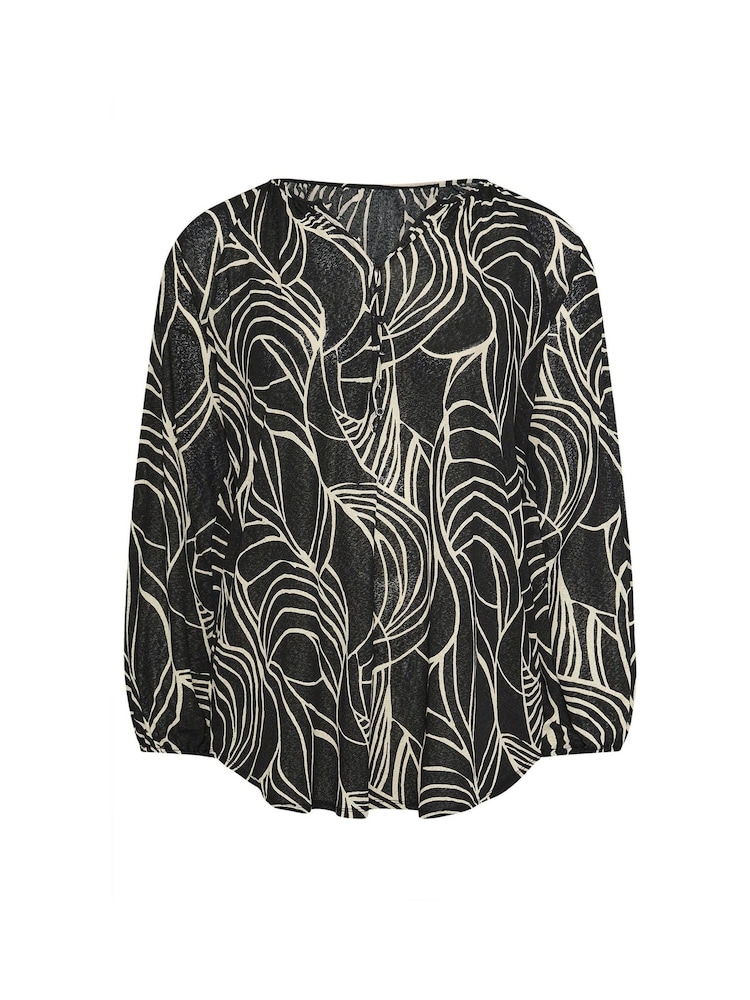 Evans Geometric Print Boho Blouse - Image 5 of 5