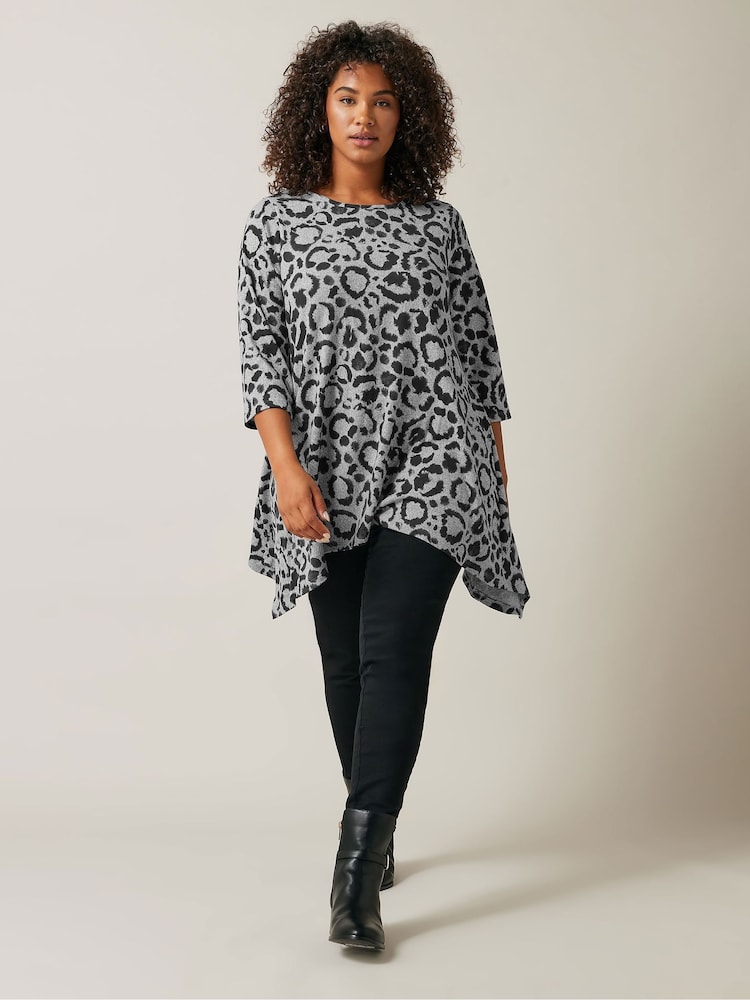 Evans Stud Detail Hanky Hem Tunic - Image 2 of 5