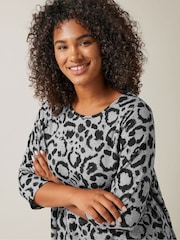 Evans Stud Detail Hanky Hem Tunic - Image 4 of 5