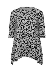 Evans Stud Detail Hanky Hem Tunic - Image 5 of 5
