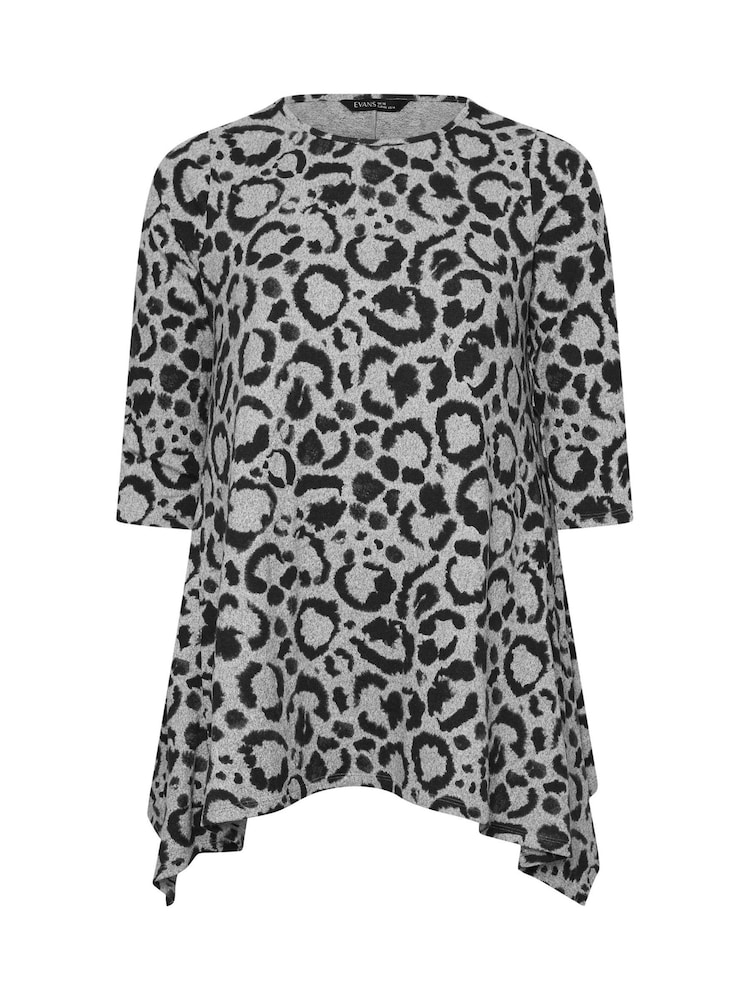 Evans Stud Detail Hanky Hem Tunic - Image 5 of 5