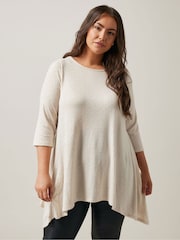 Evans Stud Detail Hanky Hem Tunic - Image 1 of 5