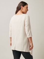 Evans Stud Detail Hanky Hem Tunic - Image 3 of 5