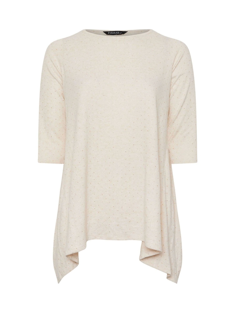 Evans Stud Detail Hanky Hem Tunic - Image 5 of 5