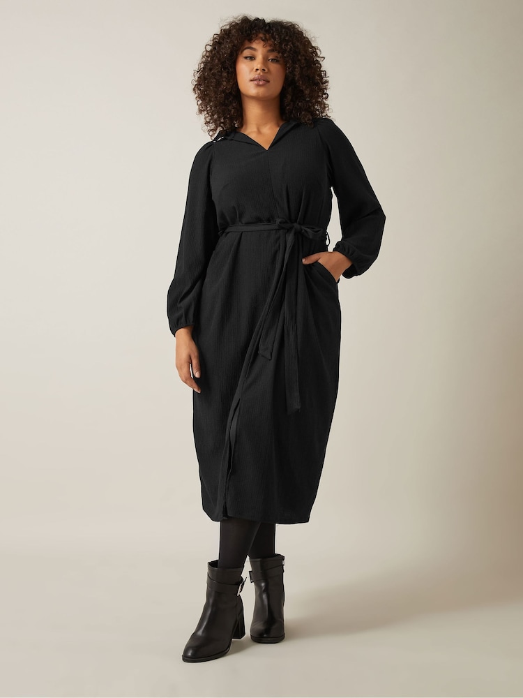 Evans Jersey Crepe Black Dress - Image 2 of 5