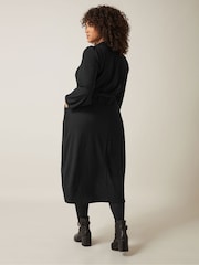 Evans Jersey Crepe Black Dress - Image 3 of 5