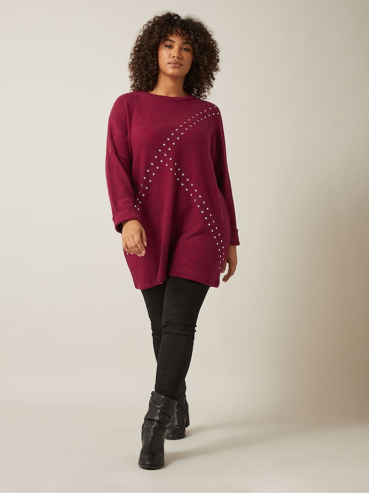 Evans Stud Detail Jumper - Image 2 of 5
