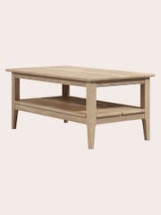 Laura Ashley Washed Oak Calford Coffee Table - Image 3 of 4