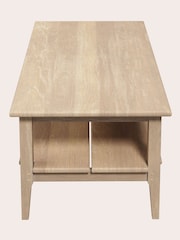 Laura Ashley Washed Oak Calford Coffee Table - Image 4 of 4
